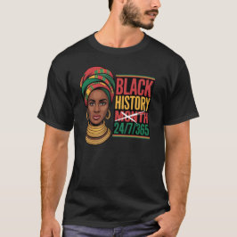 Svarta historiemånaden 365 dagar om året empowerme t shirt