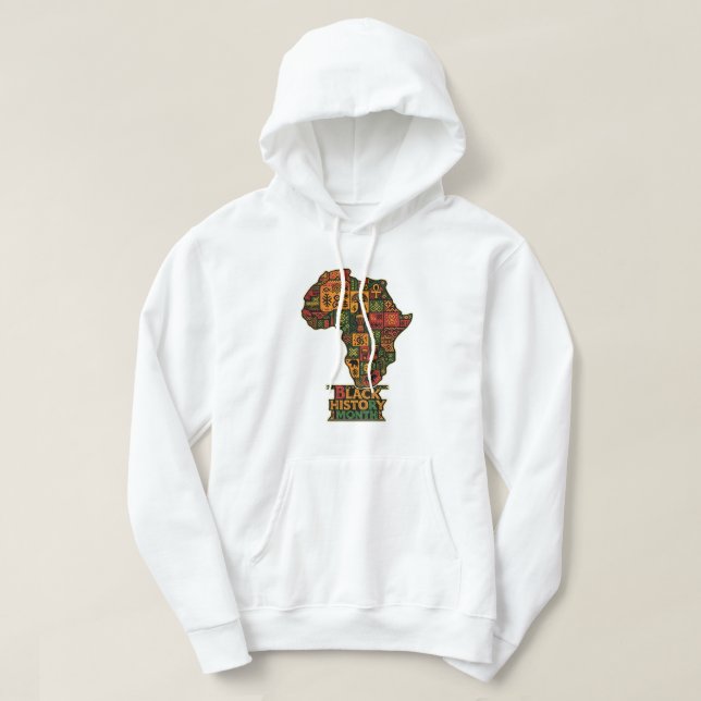 Svarta historiemånaden – Afrikanskt kulturarv Hoodie (Design framsida)
