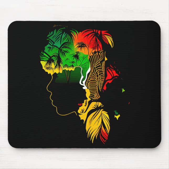 Svarta historiemånaden Afroamerikanska förfäder R  Musmatta (Framsidan)
