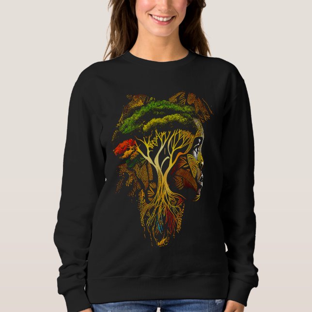 Svarta historiemånaden  Afroamerikanska förfäders  T Shirt (Framsida)