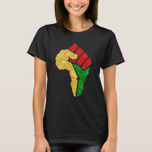 Svarta historiemånaden BLM Melanin Afroamerikan T Shirt