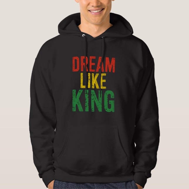 Svarta historiemånaden Dröm som kung Hoodie (Framsida)