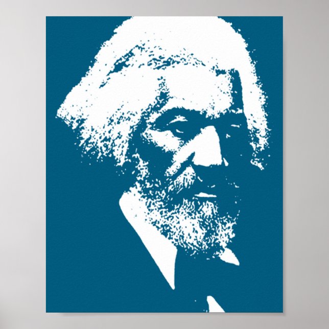 Svarta historiemånaden Erick Dougl Silhuett T S  Poster (Framsidan)