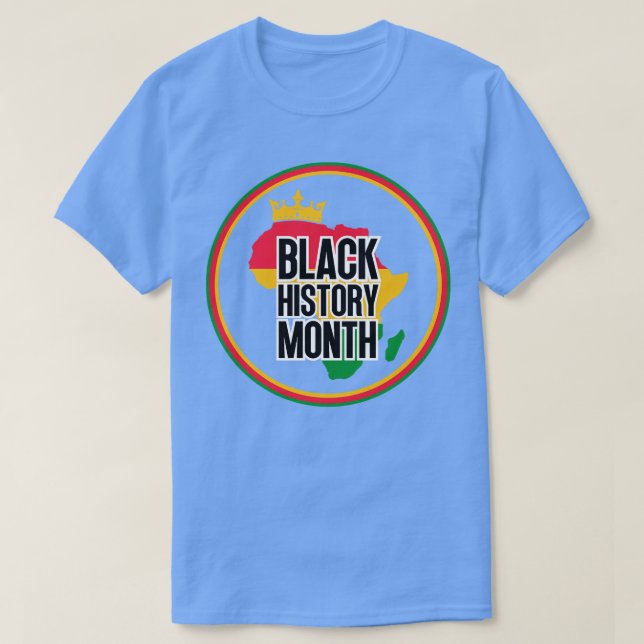 Svarta historiemånaden karta 11 t shirt (Design framsida)