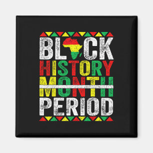 svarta historiemånaden period afroamerikansk svart magnet