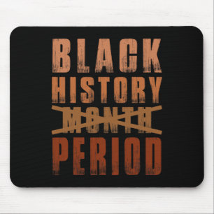 Svarta historiemånaden Period Melanin Afroamerikan Musmatta