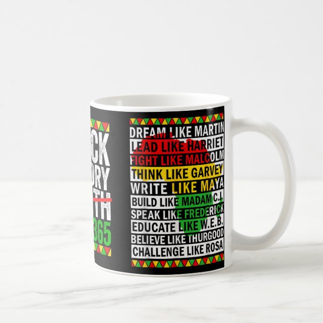 Svarta historiemånaden Svarta historiska problem 2 Kaffemugg (Höger)