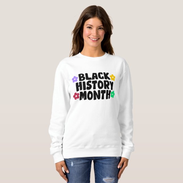 Svarta historiemånaden t shirt (Hel framsida)