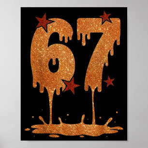 Svarta historiemånadens Dripping 67 Cool Meme 6 7 Poster