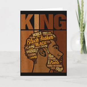 Svarta historiemånadens kung Afrikansk Melanin Far Kort