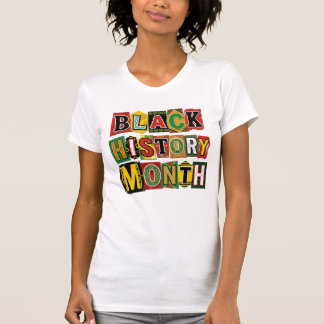 Svarta historiemånadens kvinnors afroarv t shirt