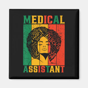 svarta historiemånadens medicinska omedelbara afro magnet