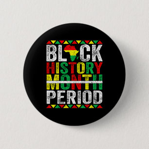 Svarta historiemånadens period Afroamerikansk Svar Knapp