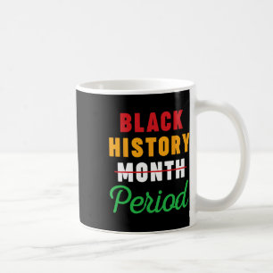 Svarta historiemånadens period afroamerikanska kvi kaffemugg