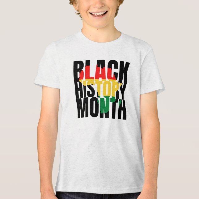 Svarta historiemånadens t-shirt (Framsida)