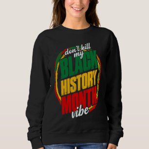Svarta historiemånadens vibe afrikansk BLM melanin T Shirt