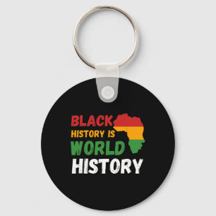 Svarta historien är världshistorik, afrikanska Ame Nyckelring