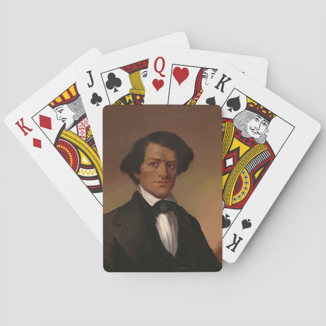 Svarta historien: Fred Douglass medborgerliga rätt Casinokort (Baksidan)