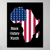 Svarta historiens månad Afrikas amerikanska Flagga