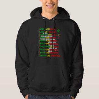 Svarta historiens månad Afrikas amerikanska Land C Hoodie