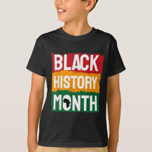 Svarta historiens månad Afrikas amerikanska Land C T Shirt