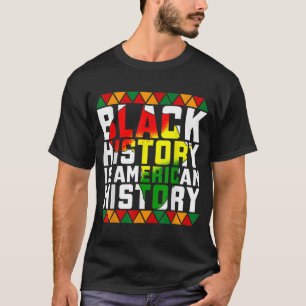 Svarta historiens svarta historia är amerikansk hi t shirt