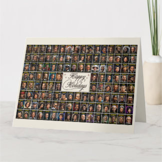 Svarta historiska hjältar Glad helg kort: Ljus Kort