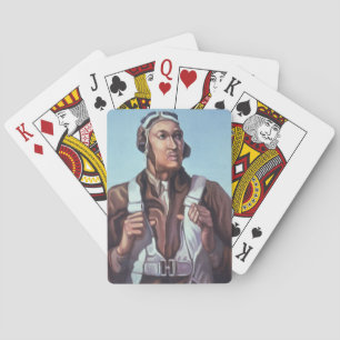 Svarta historiska ikoner: Flygare från andra värld Casinokort