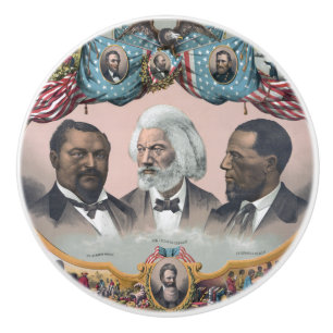 Svarta historiska ikoner: Med Frederick Douglass Knopp