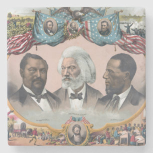 Svarta historiska ikoner: Med Frederick Douglass Stenunderlägg