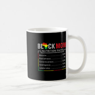 Svarta historiska mödrardagen melanin afroamerikan kaffemugg