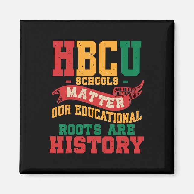 Svarta högskolor skolproblem Afrika Amerika Magnet (Framsidan)