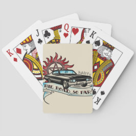 Svarta Impala poker kort från -67 Casinokort
