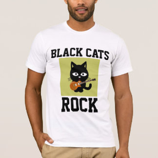 SVARTA KATTAR KATT T-SHIRT