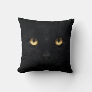 Svarta katten Dekorativ kudde