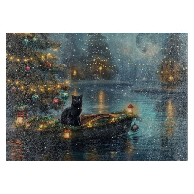 Svarta Katten Jul Festliga Resa (Framsidan)