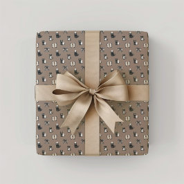 Svarta katter bokor och spöken presentpapper