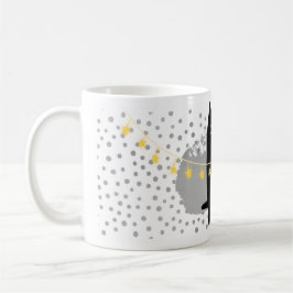 Svarta katter! En ren och skär gåva! Kaffemugg