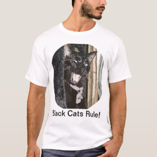 Svarta katter härskar! tröja