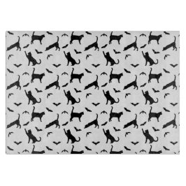 Svarta katter Hunting Fladdermus Simple Halloween 