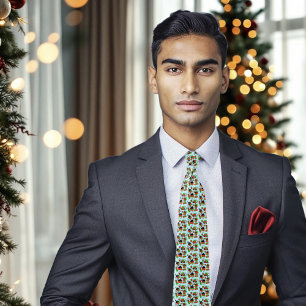 Svarta katter Julklapp Slips