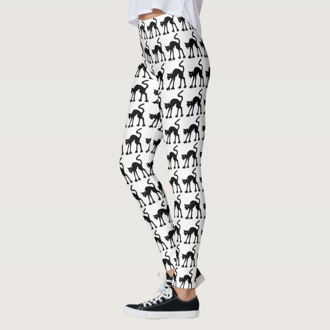 Svarta katter leggings (Vänster)
