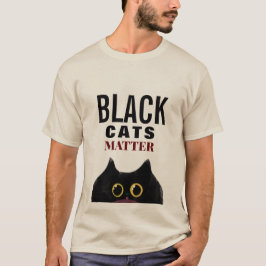 "SVARTA KATTER MATTER" T SHIRT