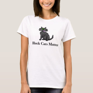 Svarta katter Matter T-Shirt