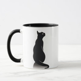 Svarta katter mugg