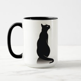 Svarta katter mugg