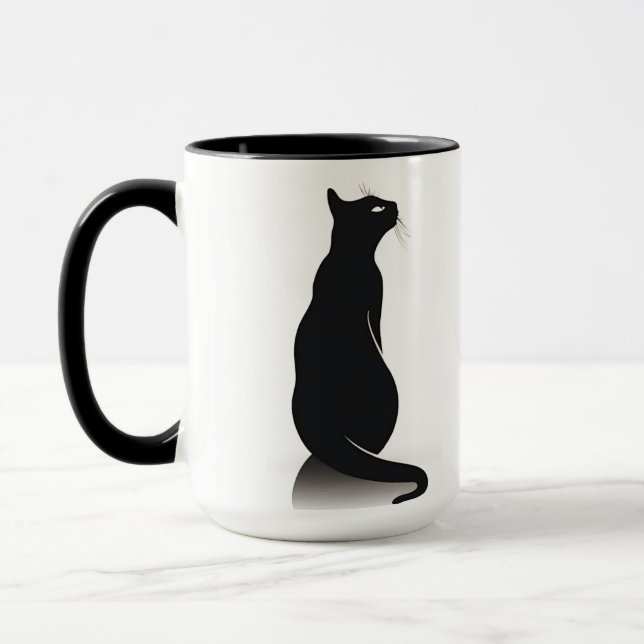 Svarta katter mugg (Vänster)