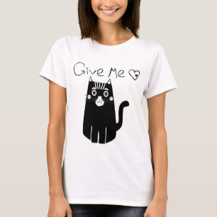 Svarta katter t shirt