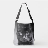 Svarta katter vaggar den crossbody handväskan