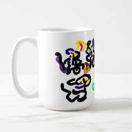 Svarta katters fest kaffemugg